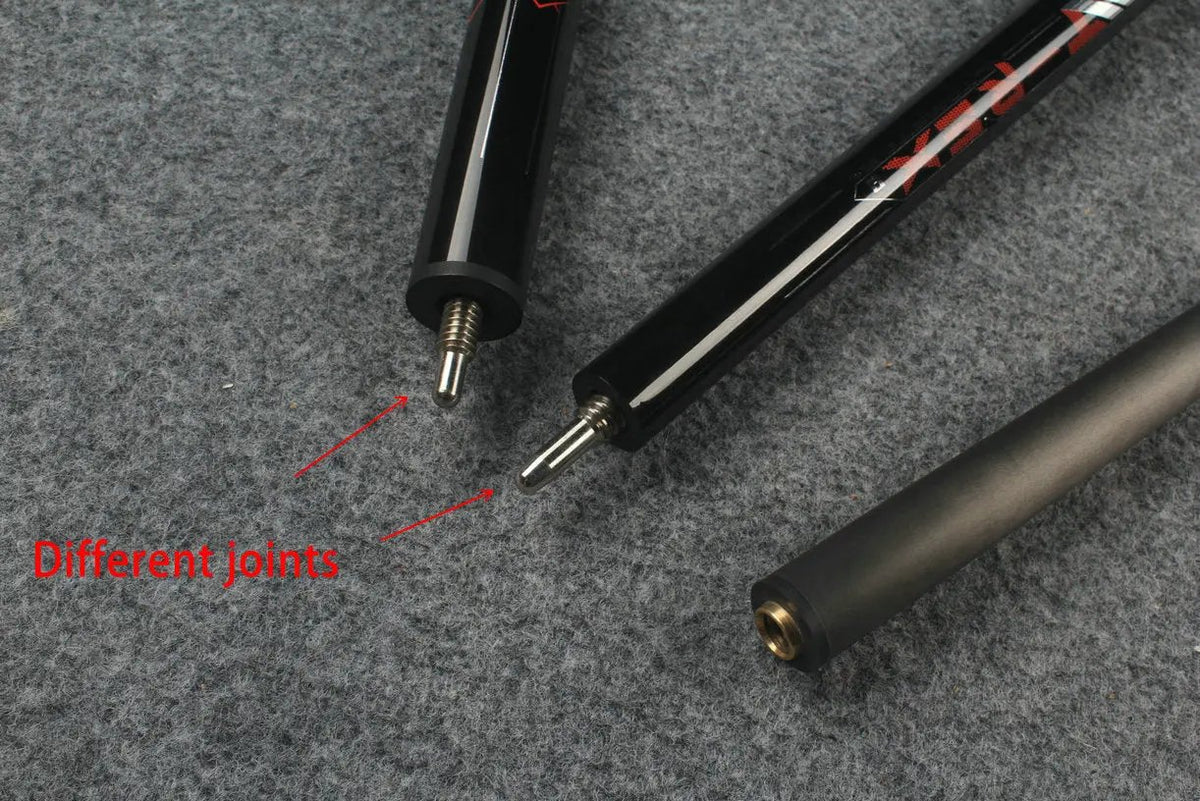 3 Piece Carbon Fiber Shaft  Billiards Cue Punch&Jump  Cue Stick 56" little monster