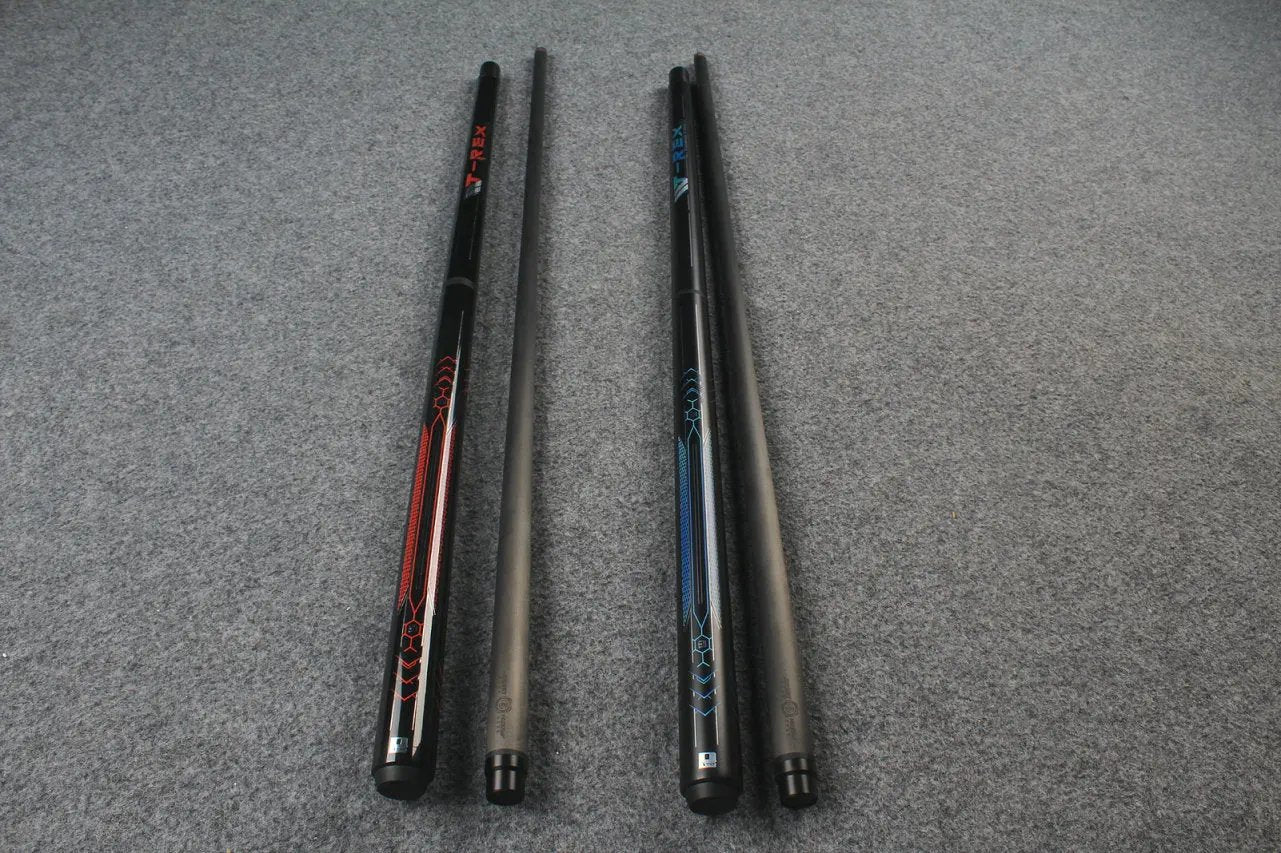 3 Piece Carbon Fiber Shaft  Billiards Cue Punch&Jump  Cue Stick 56" little monster