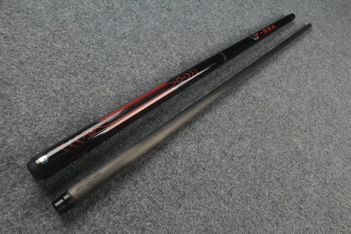 3 Piece Carbon Fiber Shaft  Billiards Cue Punch&Jump  Cue Stick 56" little monster