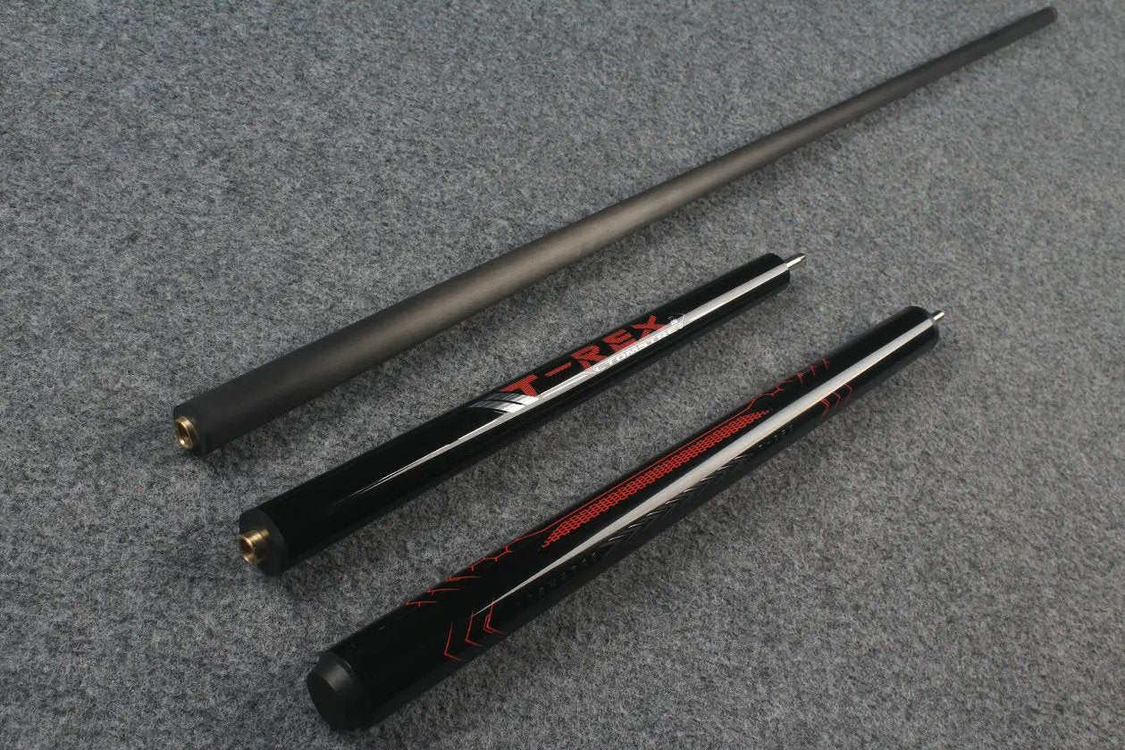 3 Piece Carbon Fiber Shaft  Billiards Cue Punch&Jump  Cue Stick 56" little monster