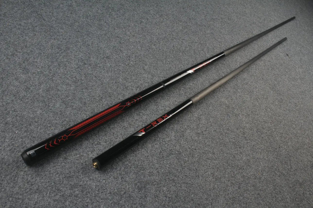 3 Piece Carbon Fiber Shaft  Billiards Cue Punch&Jump  Cue Stick 56" little monster