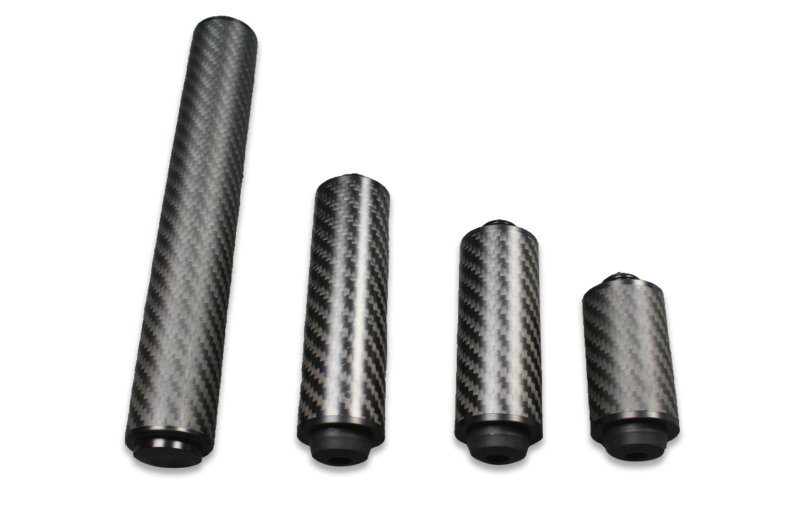 carbon fiber extension 2", 3”, 4", 8" extender fits on p3 cues