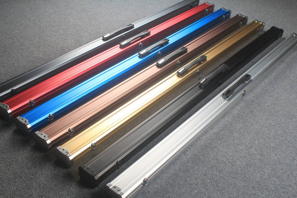 one piece professional aluminium cue case