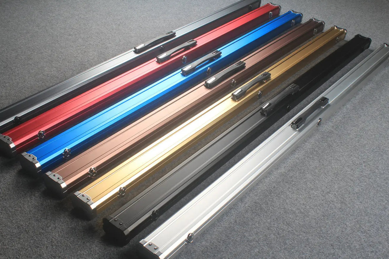 one piece professional aluminium cue case WOODS CUES