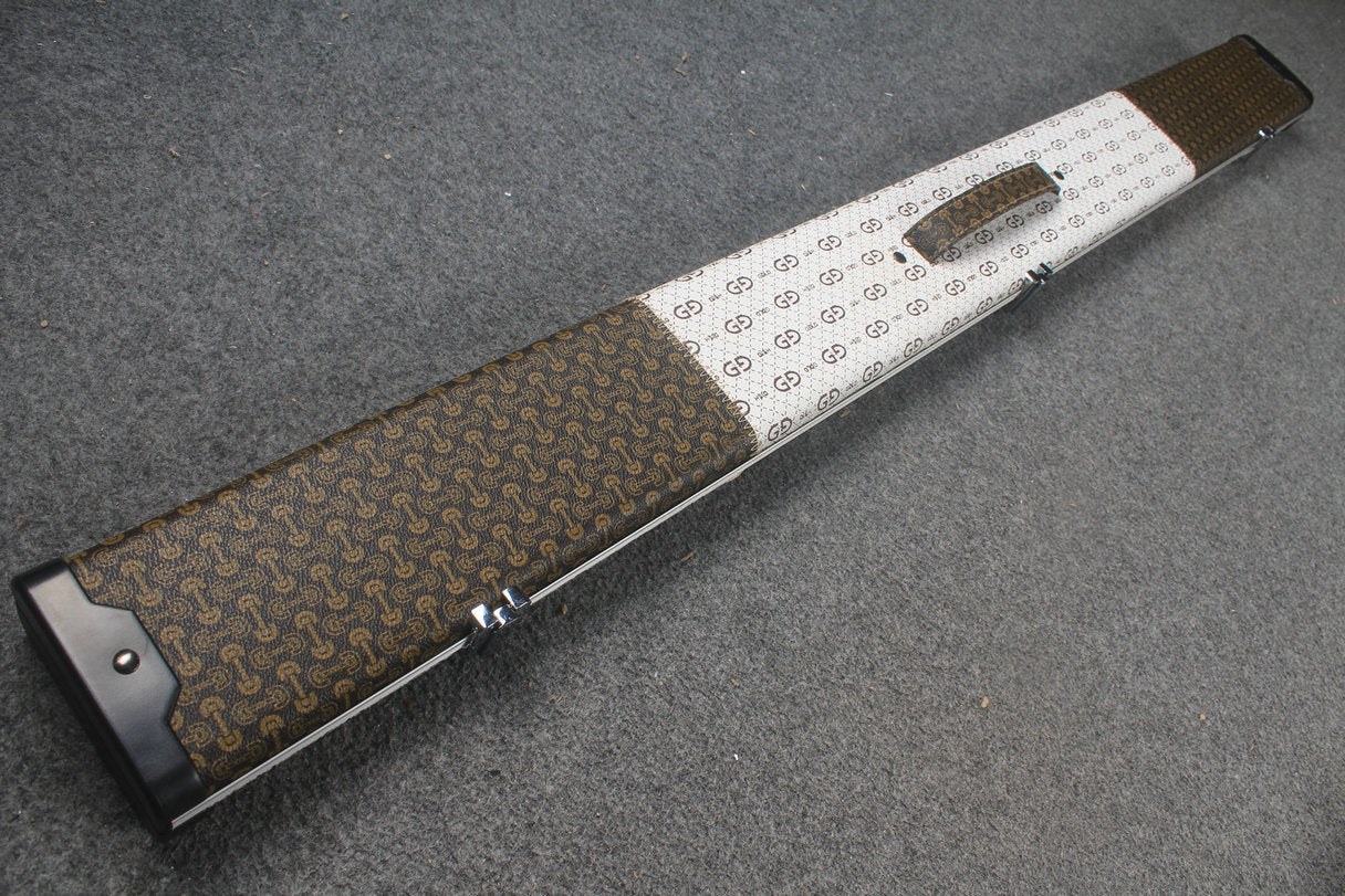 3/4 snooker cue aluminium case with 3 slots