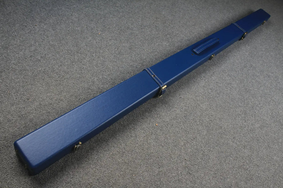 1 piece  leather snooker cue case with 2 slots WOODS CUES