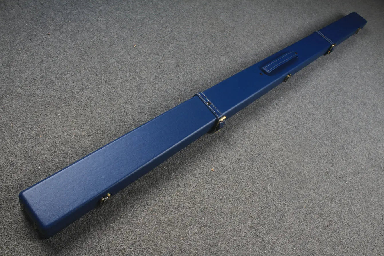 1 piece  leather snooker cue case with 2 slots WOODS CUES