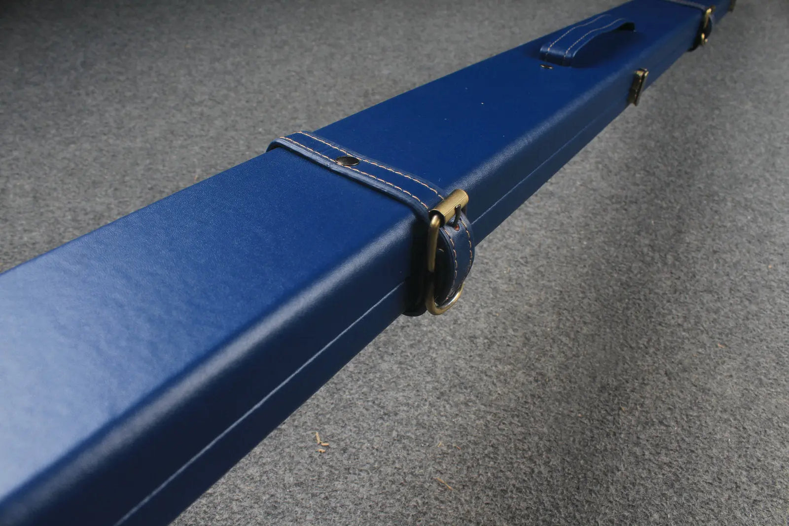 1 piece  leather snooker cue case with 2 slots WOODS CUES