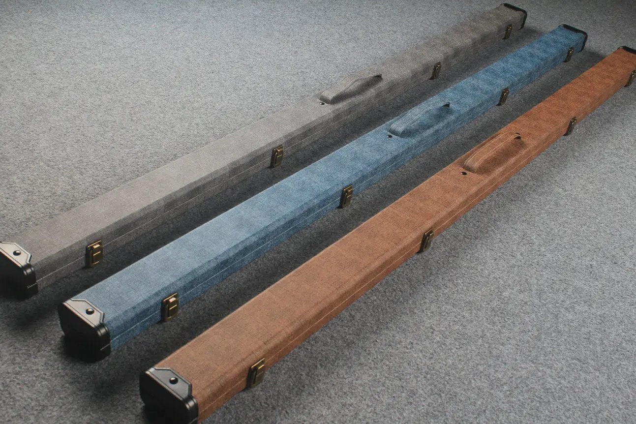 1 piece  snooker cue case with 2 slots WOODS CUES
