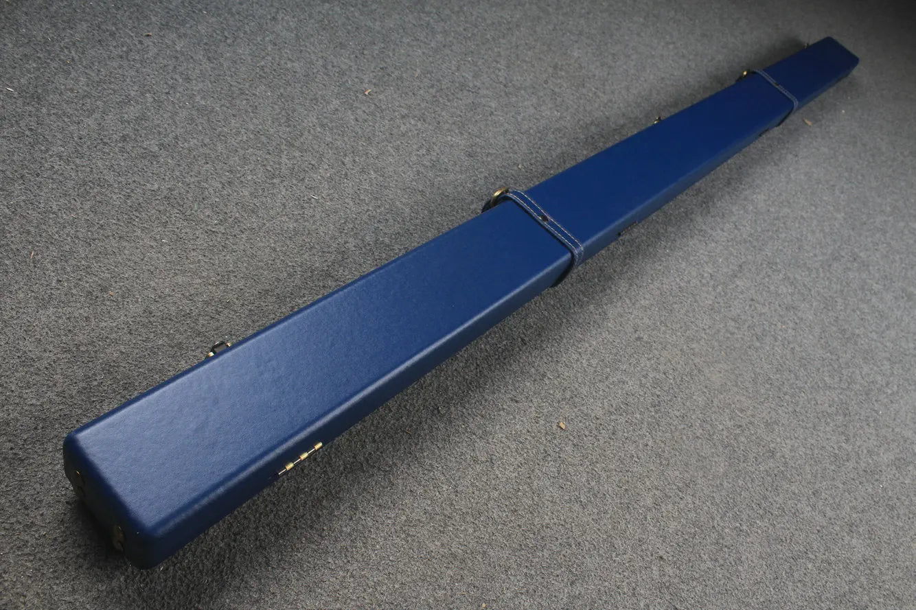 1 piece  leather snooker cue case with 2 slots WOODS CUES