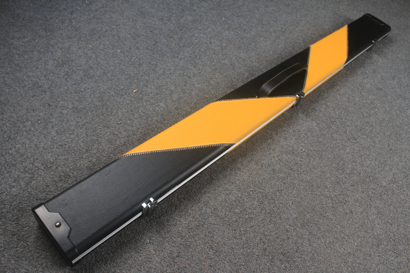 3/4 snooker cue aluminium case with 3 slots