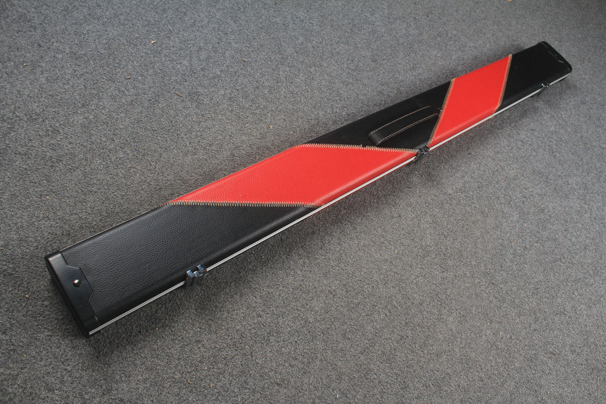 3/4 snooker cue aluminium case with 3 slots