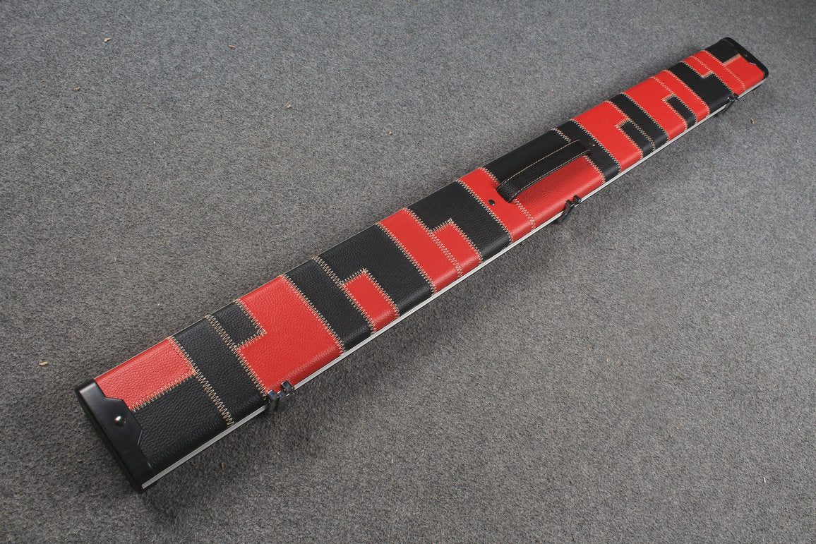 3/4 snooker cue aluminium case with 3 slots