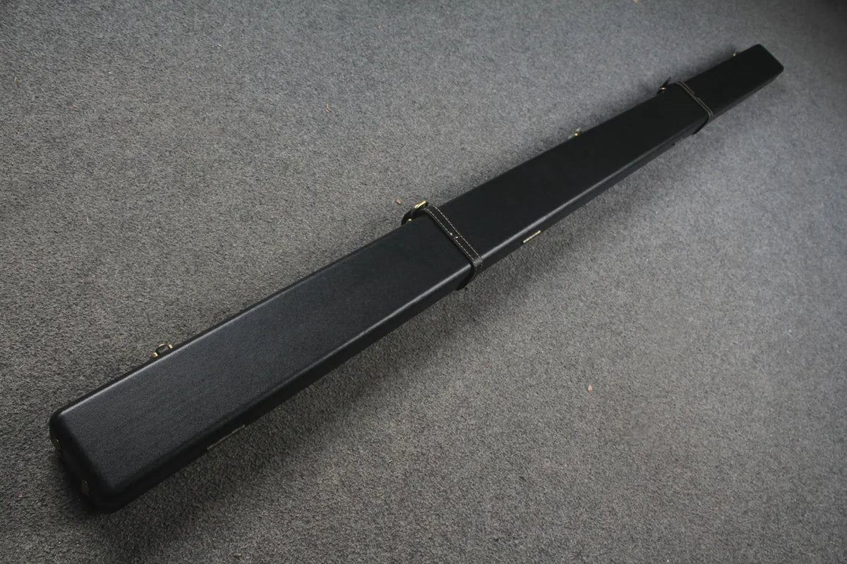 1 piece  leather snooker cue case with 2 slots WOODS CUES