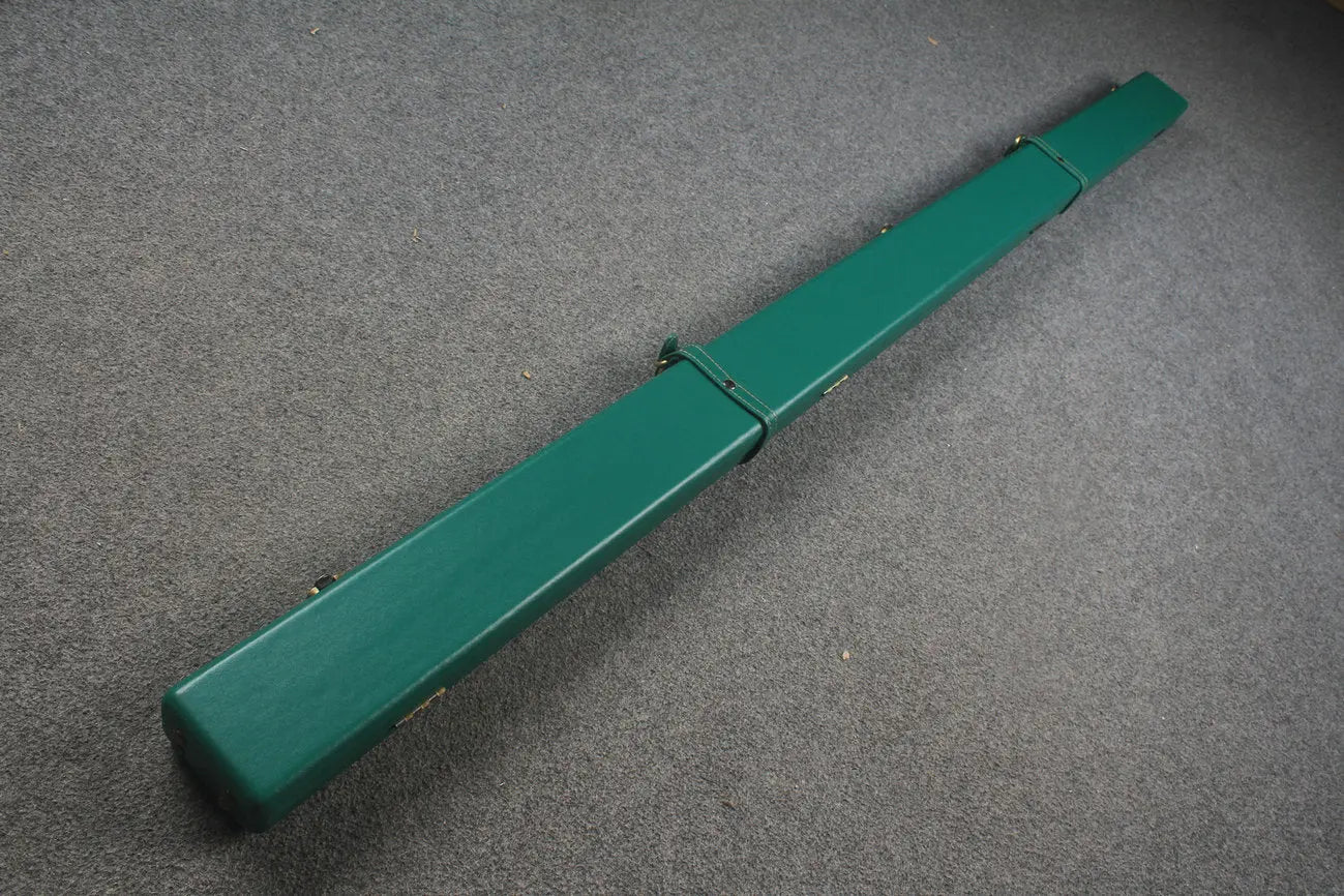 1 piece  leather snooker cue case with 2 slots WOODS CUES