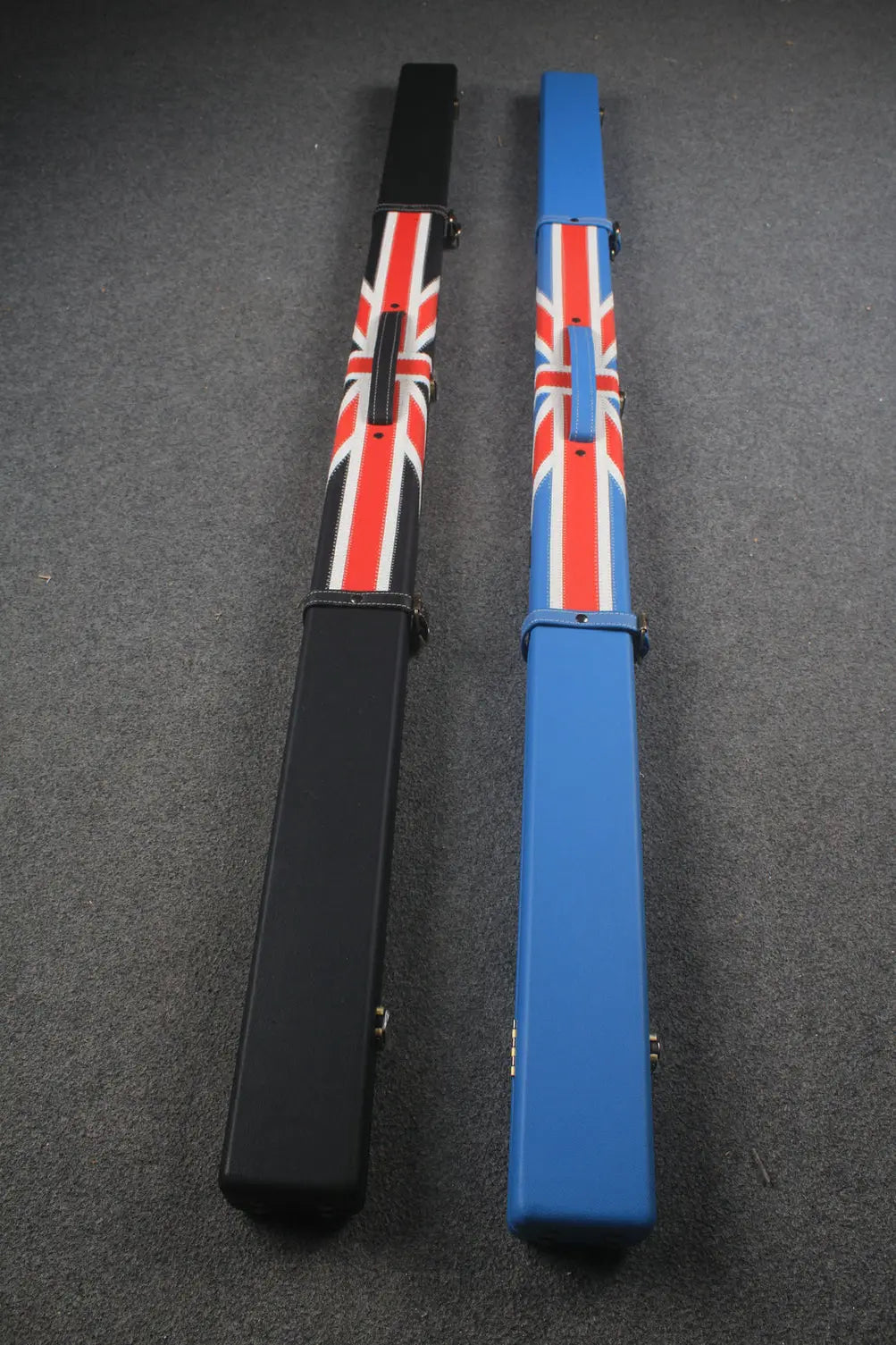 1 piece  leather snooker cue case with 2 slots WOODS CUES