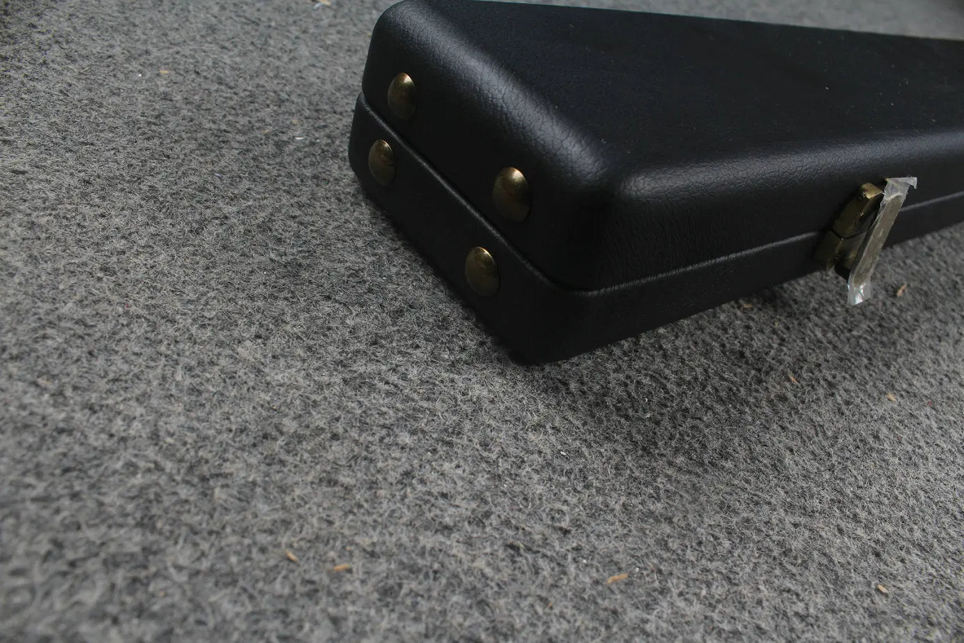 1 piece  leather snooker cue case with 2 slots WOODS CUES