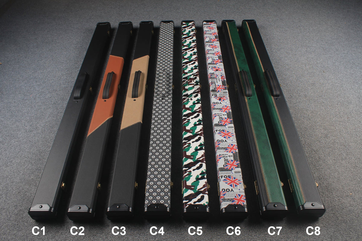 3/4 ash 59'' english pool cue  #6028 - #6033 WOODS CUES