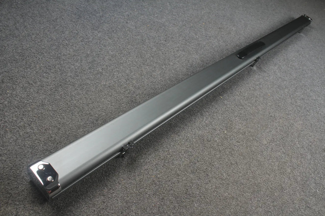 1 piece deluex slimline aluminium case with 2 slots WOODS CUES