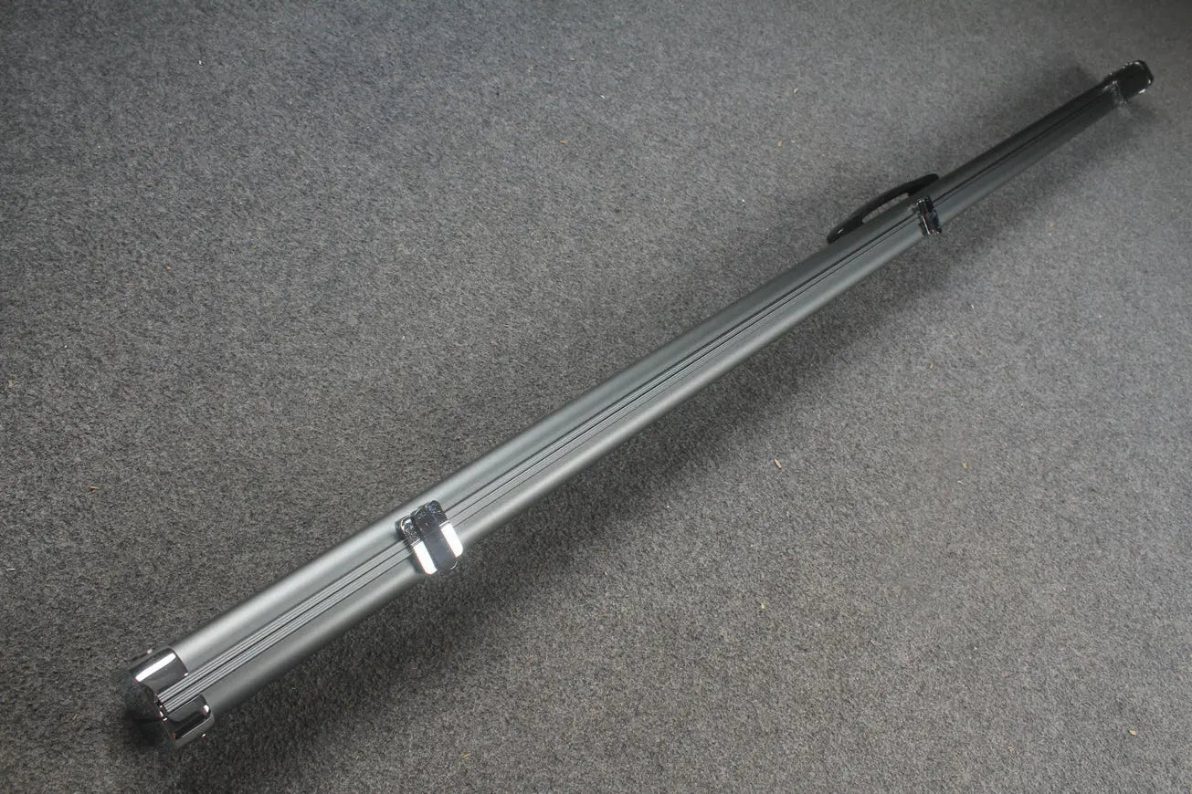 1 piece deluex slimline aluminium case with 2 slots WOODS CUES
