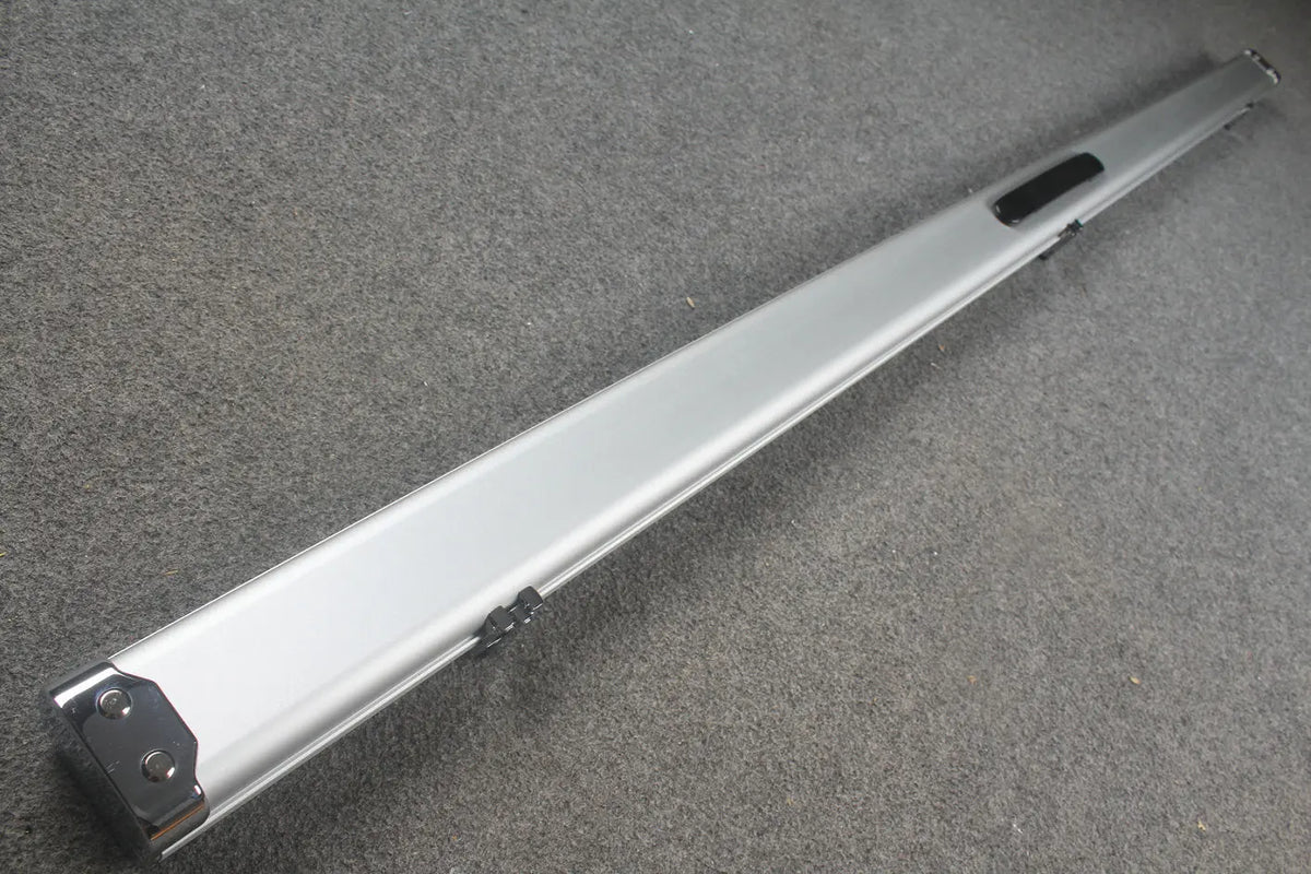 1 piece deluex slimline aluminium case with 2 slots WOODS CUES