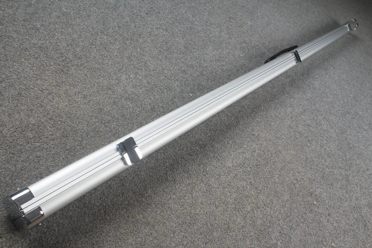 1 piece deluex slimline aluminium case with 2 slots WOODS CUES