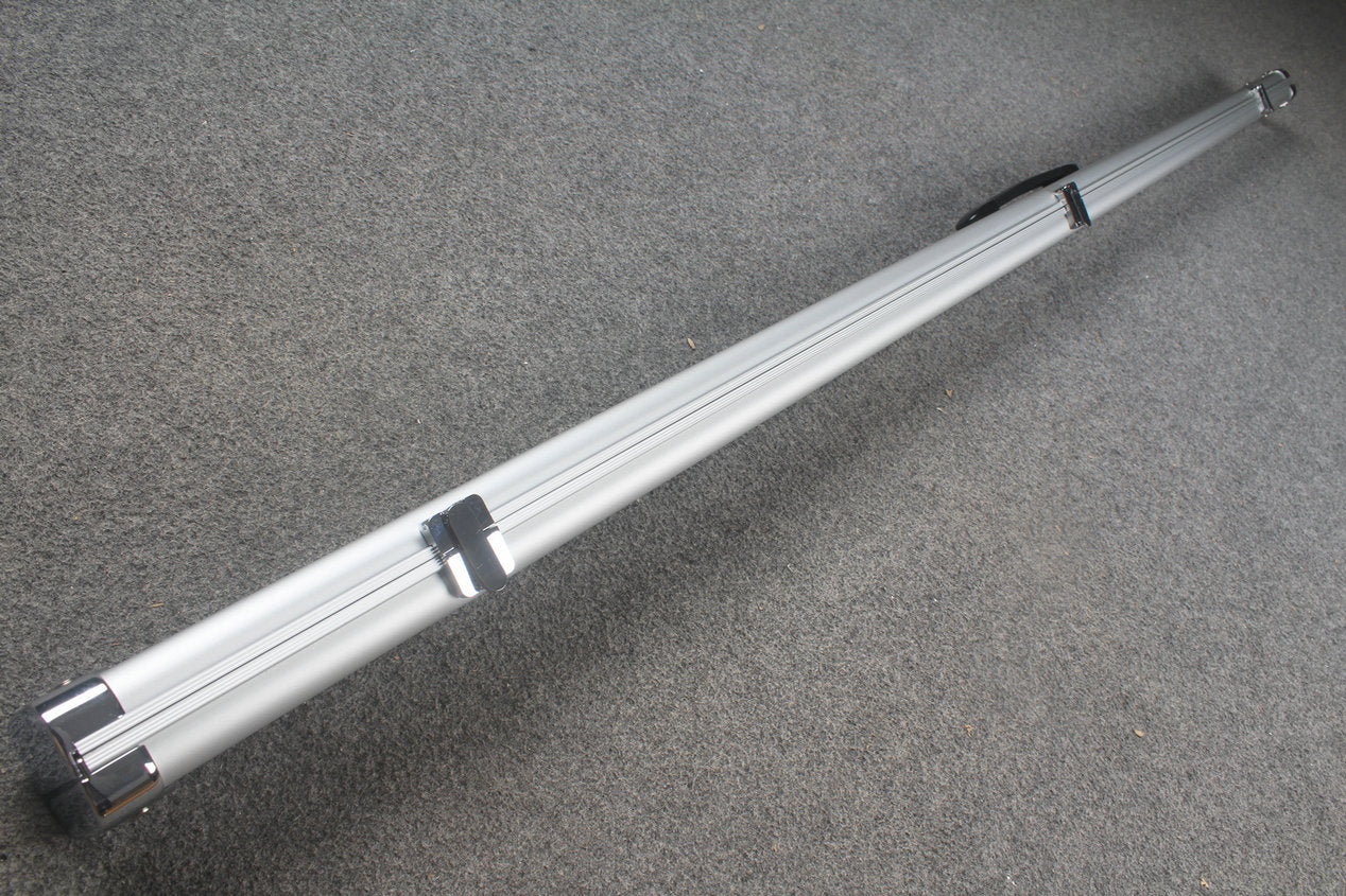 1 piece deluex slimline aluminium case with 2 slots