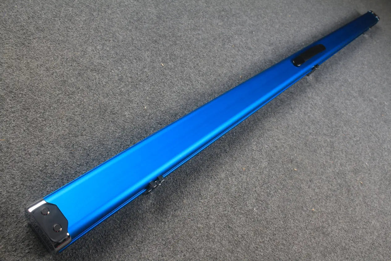 1 piece deluex slimline aluminium case with 2 slots WOODS CUES