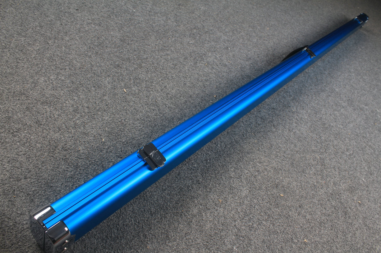 1 piece deluex slimline aluminium case with 2 slots