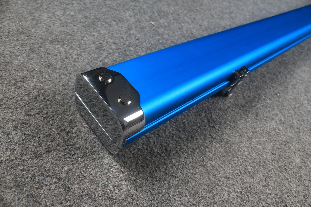 1 piece deluex slimline aluminium case with 2 slots WOODS CUES