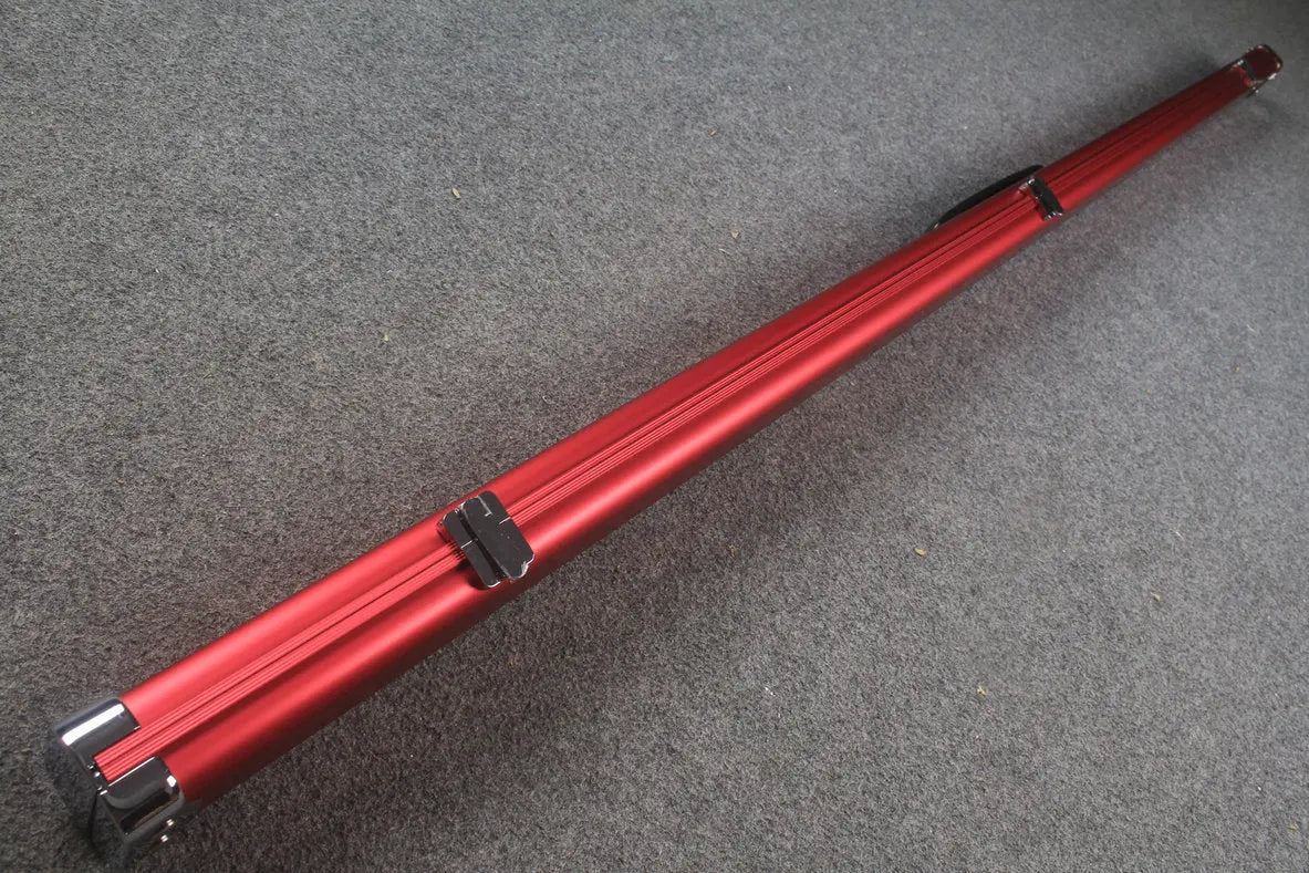 1 piece deluex slimline aluminium case with 2 slots WOODS CUES