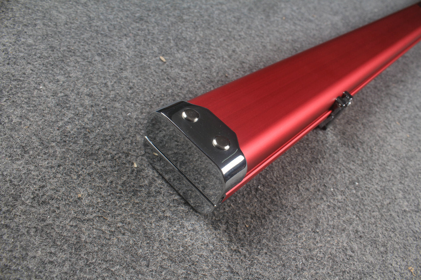 1 piece deluex slimline aluminium case with 2 slots