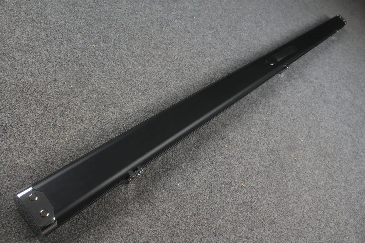 1 piece deluex slimline aluminium case with 2 slots WOODS CUES