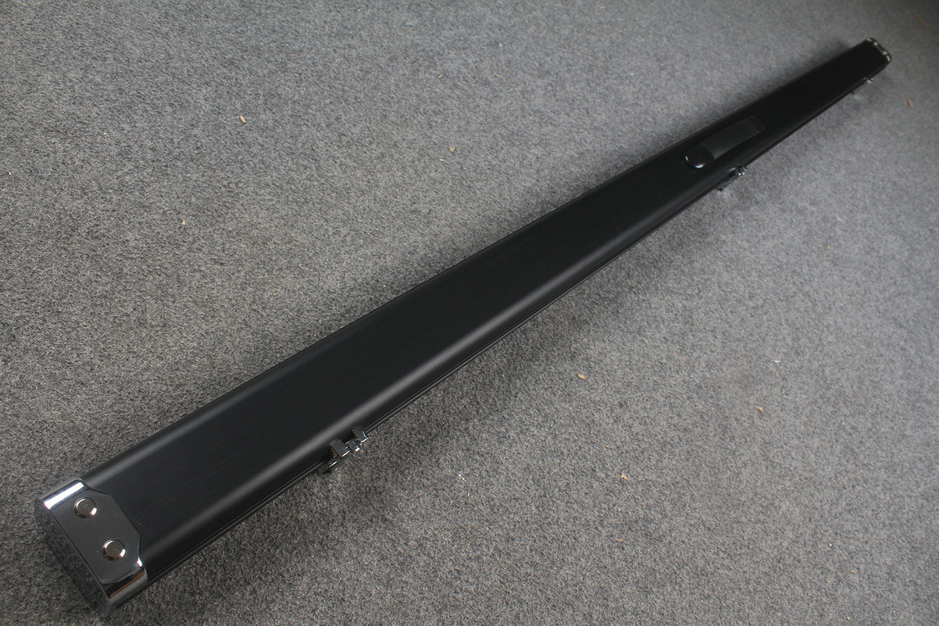 10 x 1 piece slimline aluminimum cue cases WOODS CUES