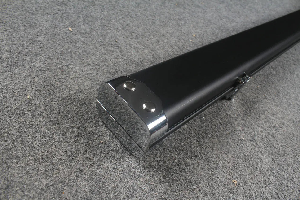 1 piece deluex slimline aluminium case with 2 slots WOODS CUES