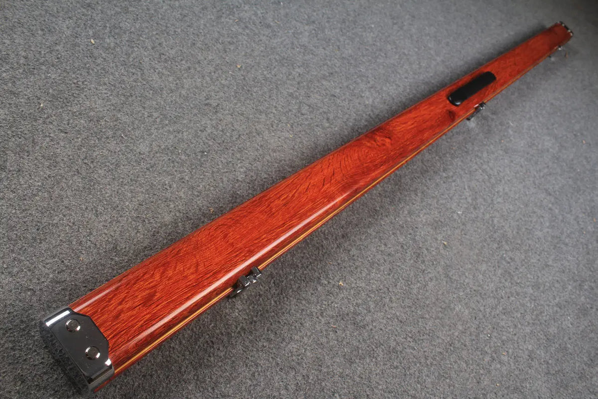 1 piece deluex slimline aluminium case with 2 slots WOODS CUES