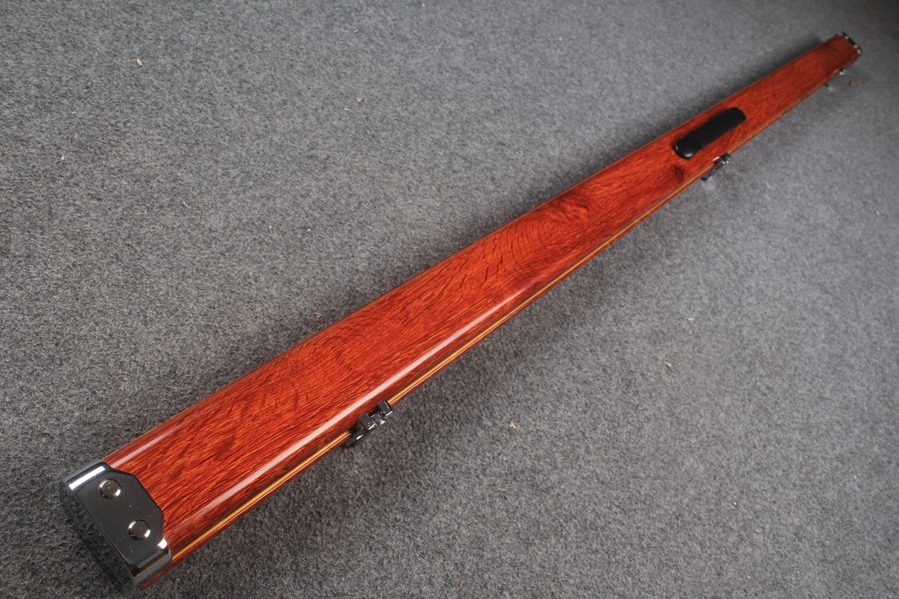 10 x 1 piece slimline aluminimum cue cases WOODS CUES