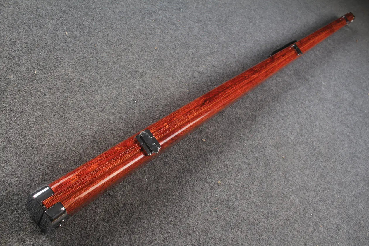 1 piece deluex slimline aluminium case with 2 slots WOODS CUES