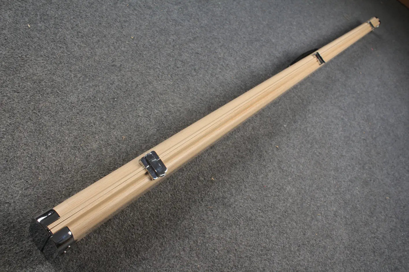 1 piece deluex slimline aluminium case with 2 slots WOODS CUES