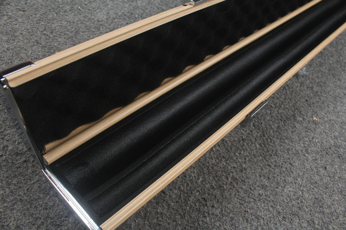 10 x 1 piece slimline aluminimum cue cases WOODS CUES