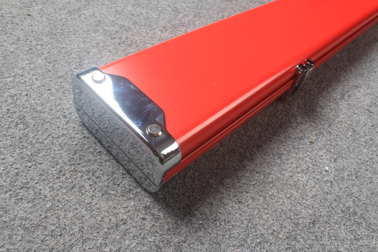 deluxe one piece aluminium cue case with 3 slots -153cm