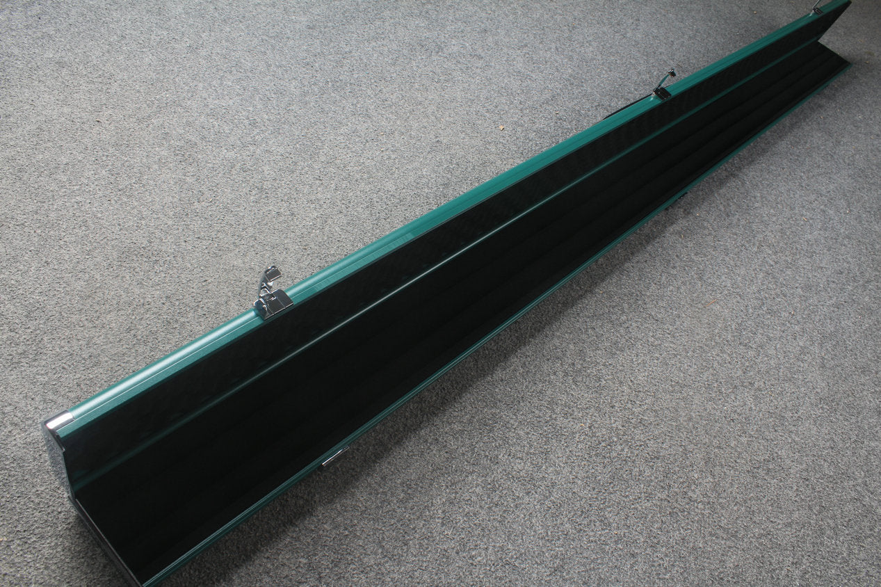 deluxe one piece aluminium cue case with 3 slots -153cm