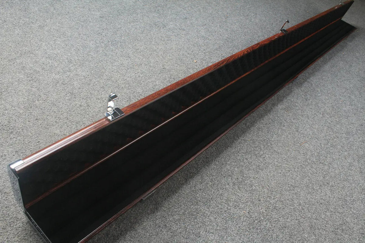 deluxe one piece aluminium cue case with 3 slots -153cm WOODS CUES