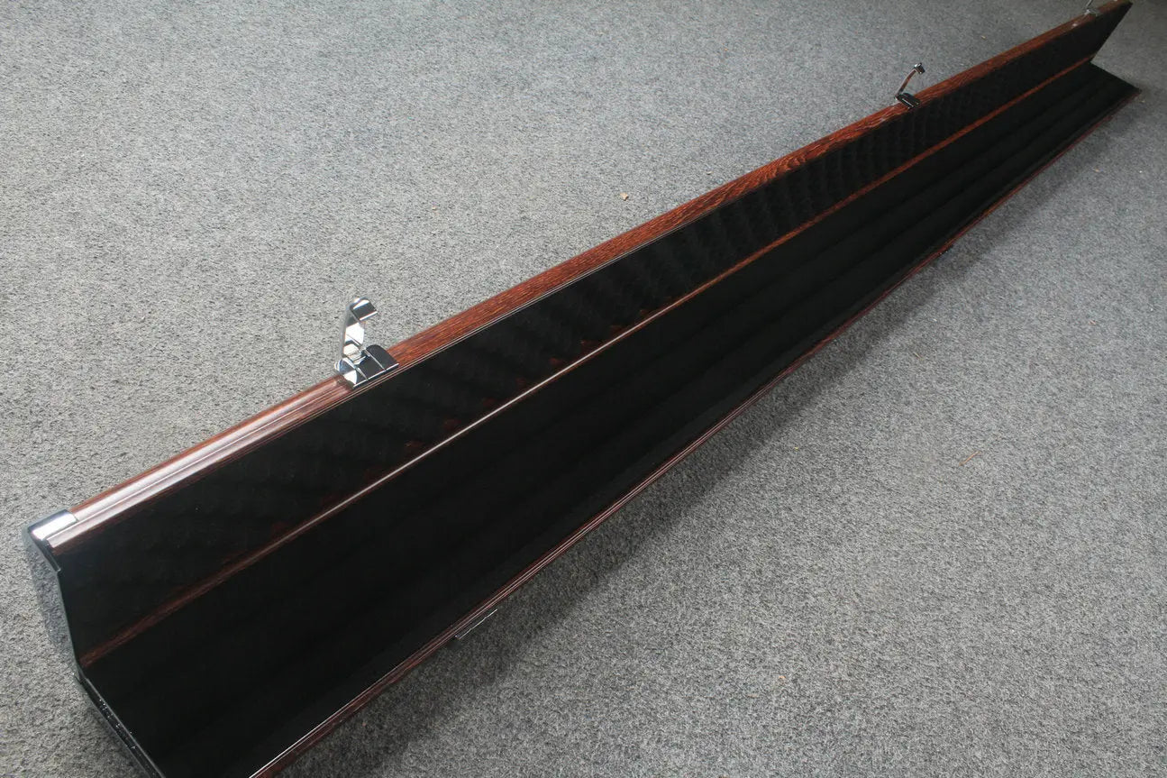 deluxe one piece aluminium cue case with 3 slots -153cm WOODS CUES
