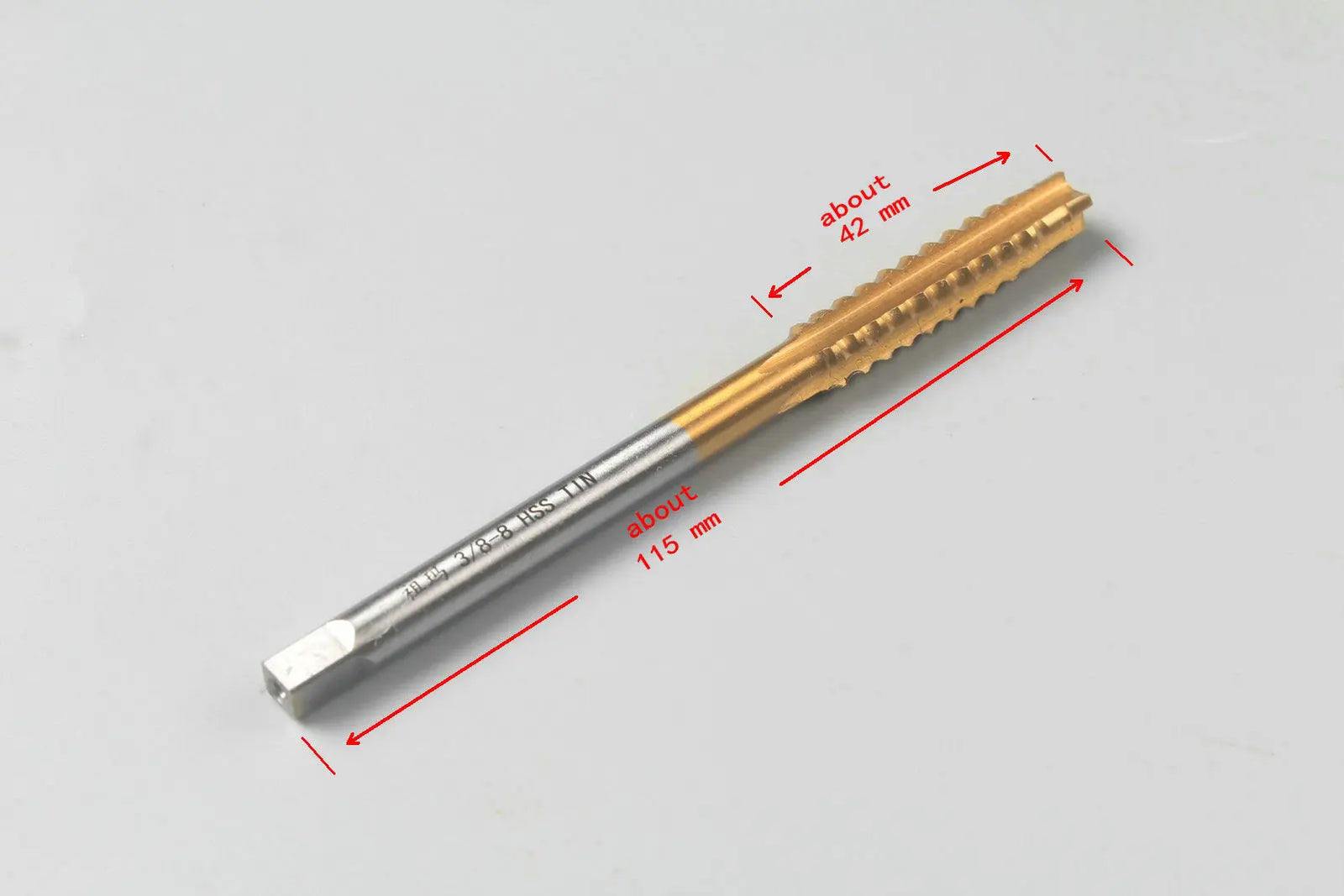 Tap for Pool Cue Joint Pin Installation 4 size - Straight Flute Tap,Twist Drill Bit WOODS CUES