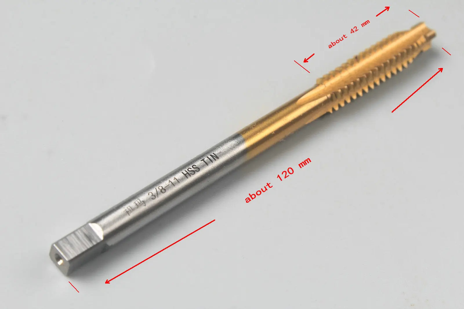 Tap for Pool Cue Joint Pin Installation 4 size - Straight Flute Tap,Twist Drill Bit WOODS CUES