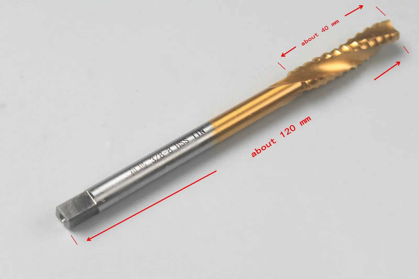 Tap for Pool Cue Joint Pin Installation 4 size - Straight Flute Tap,Twist Drill Bit WOODS CUES