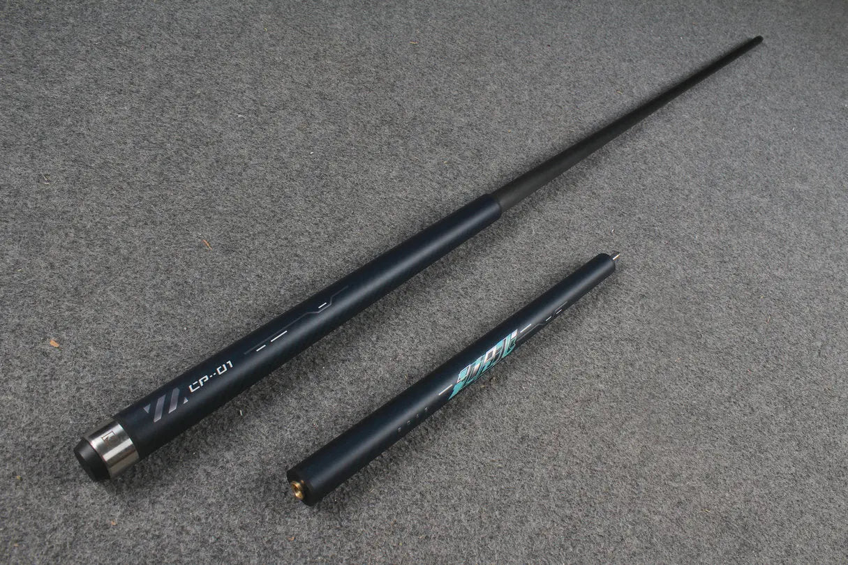 3 Piece Carbon Fiber Shaft  Billiards  Punch&Jump  Cue Stick 12.5 mm Tip Formula series little monster