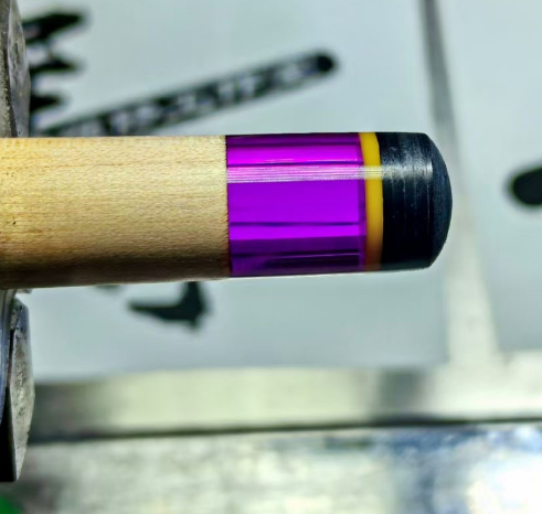 Transparent Colorful Ferrule for Pool Cue 14 X25mm