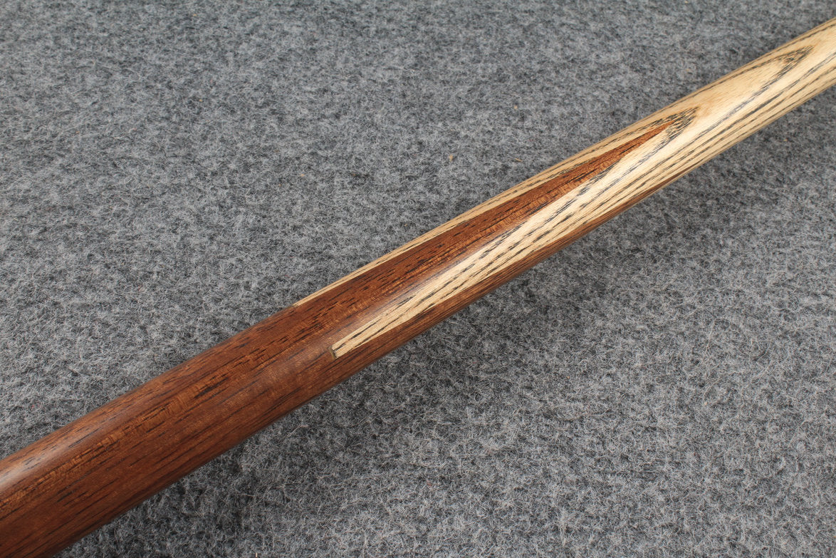 1 piece ash club cues walnut wood butt